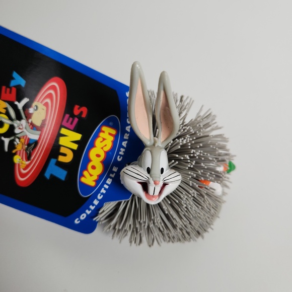 Vintage 1995 Looney Tunes Bugs Bunny Koosh Ball- New with Tags- VTG Toys - Picture 6 of 6